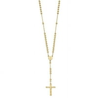 14k žuto zlato zglobno ogrlica od rutarskog lanca Privjesak šarm vjerski fini nakit za žene poklone