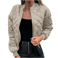 Kiplyki ponude ženski džemperi jesen Solid Boja jesenski zimski džep dugih rukava drži topli kaput