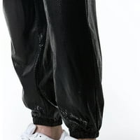 Hlače za muškarce Dukserne hlače za muškarce Modni muškarci Ležerne modne čipke Elastične ispis TANCH