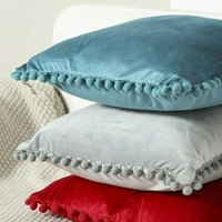 Shuwee Dekorativni jastuk za bacanje, meka baršunasta jastučna jastučna futrola za kauč na razvlačenje
