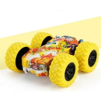 Tarmeek New igračke automobili za dječake i djevojke, inercija-dvostruki bočni stuntini grafiti s cestom Model auto vozila Dječja igračka poklon, rođendan božićni pokloni za djecu, na klirensu