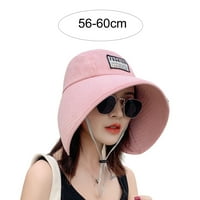 Fairnull Big Brim elastična traka sunčeva šetnje Ljeto u boji žene suncobran šešir modni dodaci