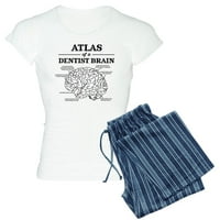 Cafepress - Atlas stomatolog mozga - ženska svetlost pidžama