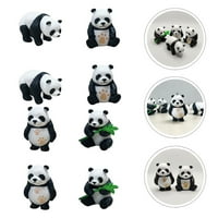 Lijepa Panda tasters torba Privjesci za prtljagu Poklon PVC Key prstenovi
