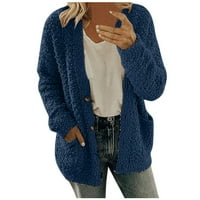 Ženski kardigani modni casual otvoreni prednji džemperi plus veličine kardigan za žene