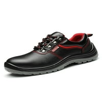 Eloshman Unise Industrial Boots Steel Foot Sigurnosni čizmi Up radne cipele Vanjska non klizanje Teška