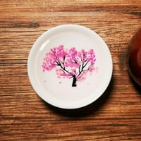 Štampanje cvijeta mijenja se kada se zdjela keramička posuda za kafu od vruće ili hladne boje