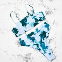 Olyvenn Rollbacs ženska kupaći kostim za kupaće kostim od plaža trokut kupaći košulji zamotani grudi