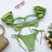 Yubnlvae ispunjeni puni kostim kupaći kostimi za kupaći kostim Bikini Set Beachwebrowwear Dvije kupaće