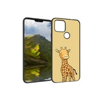 Kompatibilan sa Google Pixel 4A 5G futrolom telefona, Giraffe-1650558- Case Silikon zaštitni za teen