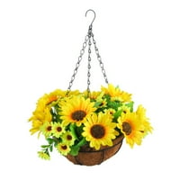 Ana umjetna cvijeća viseći košare na otvorenom lažne viseće košare na otvorenom