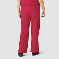Winkriylins Romeo - Ženska pantalona za noge za ženske pantalone, crvena, visoka