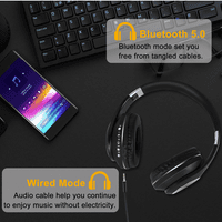 Urban u bežični Bluetooth stereo slušalice High Resolution Audio duboki bas Superior Comfort preko ušivih