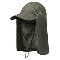 Naiyafly Vanjski sportski planinarski kamp vizir šešir UV zaštita za zaštitu od sustava Navlaka za ribolov