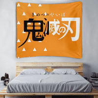 Demon Slayer tapiserija Anime stil zidna umjetnička tapiserija za spavaću sobu Dormitory Rođendan za