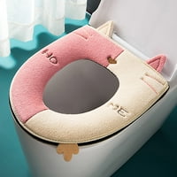 Kupatilo WC sjedalo poklopci mekanog toplija WC sjedala jastuk za jastuk koji se može praviti vlakno