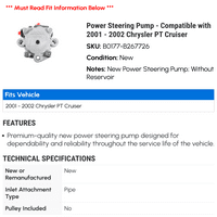 Pumpa za servo upravljač - kompatibilna sa - Chrysler PT Cruiser