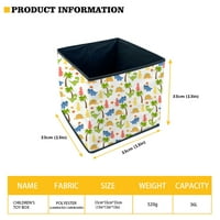 Vodetik Store Cube Storage bin Camo tkanina za skladištenje Bo za dom