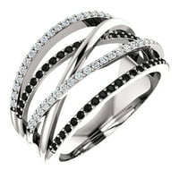 Frehsky prstenovi srebrni svileni konop knot love par repnog prstena Personalizirani dijamantski nakit