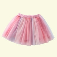 Djevojke Fancy Tutu suknja Mini suknja Nasleđena suknja Dečja devojke Slatka zabavna ples vez neto pređa