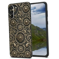 Kompatibilan je sa Samsung Galaxy S telefonom, ukrasna-vintage-metallic-0- CASE silikon za silikon za