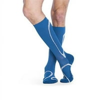 Sigvaris S srednje gležnjeve kratke noge zatvorene noge za prelazak čarapa za muškarce i žene - krv