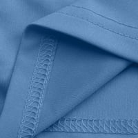 Žene Ležerne otvoreni prednji blazer dugi rukav Radni ured Blazer jakne s dugim rukavima Majica Jesen Otvoreni prednji labavi odjeća za bluze s bluzama Plavi XL