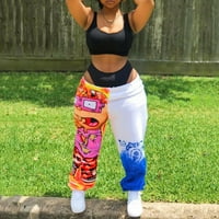 Žensko pismo vježbanja za vježbanje fitness sportski trčanje joga atletske hlače Dressy Cosy Elastict strijel plus veličine pantalone