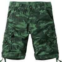 JMntiy teretne hlače za muškarce Casual čiste boje na otvorenom Pocket plaža Radna hlača hlače