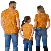 Roditelj-Child odjeća Ljeto majica kratkih rukava, casual vrhovi, crtani lik ubod majica za vrat