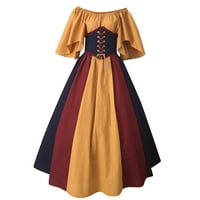 Goth Lolita Haljine renesansne haljine za žene srednjovjekovne gusarske haljine irske haljine preko
