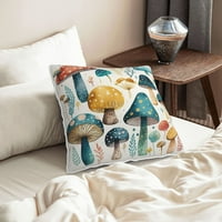 Douzhe Velvet Dekorativni jastuk za bacanje na poklopci set 2, meka kvadratni jastuk s nevidljivim zatvaračem