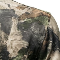 Sicelok Silentshell Camo jakna s kapuljačom za muškarce Lagana oprema za bijele opreme