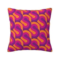 Bacite jastuke, šarene tkarine geometrijski kvadratni kauč ukrasni pleteni jastuk, 22 x22