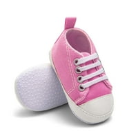 Novorođene novorođenčad dječake Djevojke Solidne platnene proklizne meke cipele za tenisice ispod $