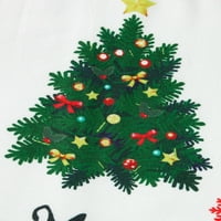 Xkwyshop Božićna porodica Usklađivanje pidžama setovi Božićno drvce Xmas zaslona za spavanje zaslona Jammies dugi rukav PJS odijelo