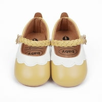 Veličina dječjih cipela za mjesec mjeseci Jednokrevetne prve šetače Sandale princeze Dječje tenisice žute