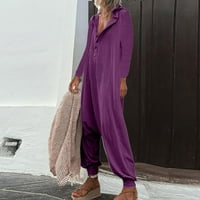 Umitay Womens Casual Hoodie Jumpsuits Jesen Odjeća s dugim rukavima Outfits Romper Companys TrackSuit