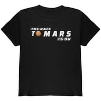 Planet Mars Race Omladinska majica Black Youth X-SM