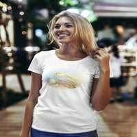 Zlatna ribica u morskoj majici žene -Image by shutterstock, ženska X-velika