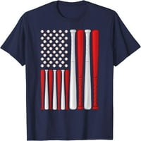 Zastava - Američka bejzbol zastava - Majica za zastavu želja za bejzbol