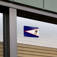 Američka Samoa američka teritorija za zastavu Kućni poslovni uredski znak