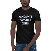 Računi plaćanja Clerk Retro stil kratkog rukava pamučna majica s nedefiniranim poklonima