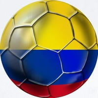 Cafepress - Kolumbijski nogomet futbol dječji bodysuit - Beby Light Bodysuit, Veličina Newbornica -