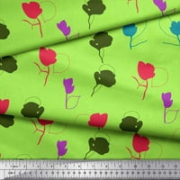 Soimoi Rayon tkanina umjetnička cvjetna tiskana tkanina od dvorišta široka