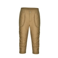 Ženski teretni planinari Capri hlače elastični struk Brzi suhi lagani vanjski upf 50+ obrezive hlače