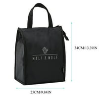 Hanxiulin torba za ručak za višekratnu torbu za višekratnu školu u kancelarijskoj školi za ručak za