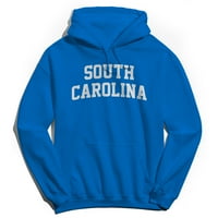 Južna Karolina Grafički kraljevski muški pamučni pulover Hoodie