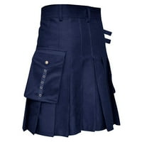Ociviesr Design Sense Modni trend škotskog haljina za odmor Multi Color Nasled suknje Dječak čarapa
