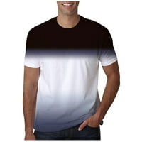 Kratka košulja Ljudi u okruglim vratom Popularni gradijent sportskih kratkih rukava majica